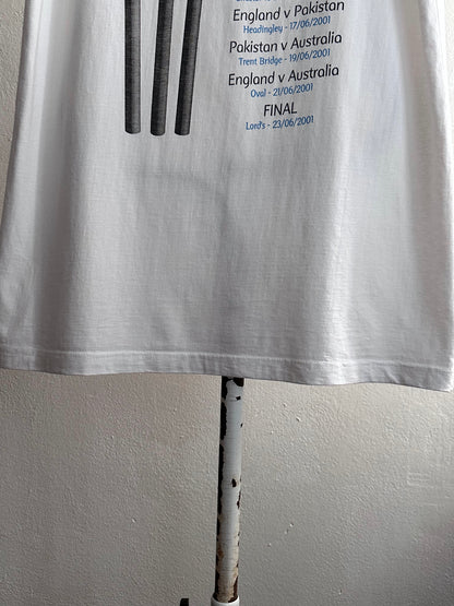 2001 NatWest Series cricket Tee - L
