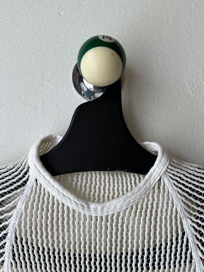 Deadstock 1970-80s Danish army mesh top 2-pack
