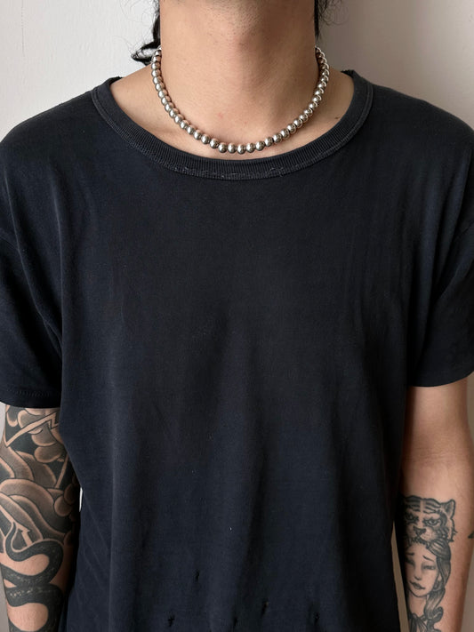 925 silver ball chain necklace