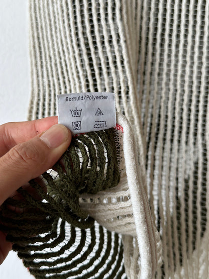 Deadstock 1970-80s Danish army mesh top 2-pack