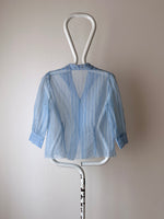 France vintage water blouse