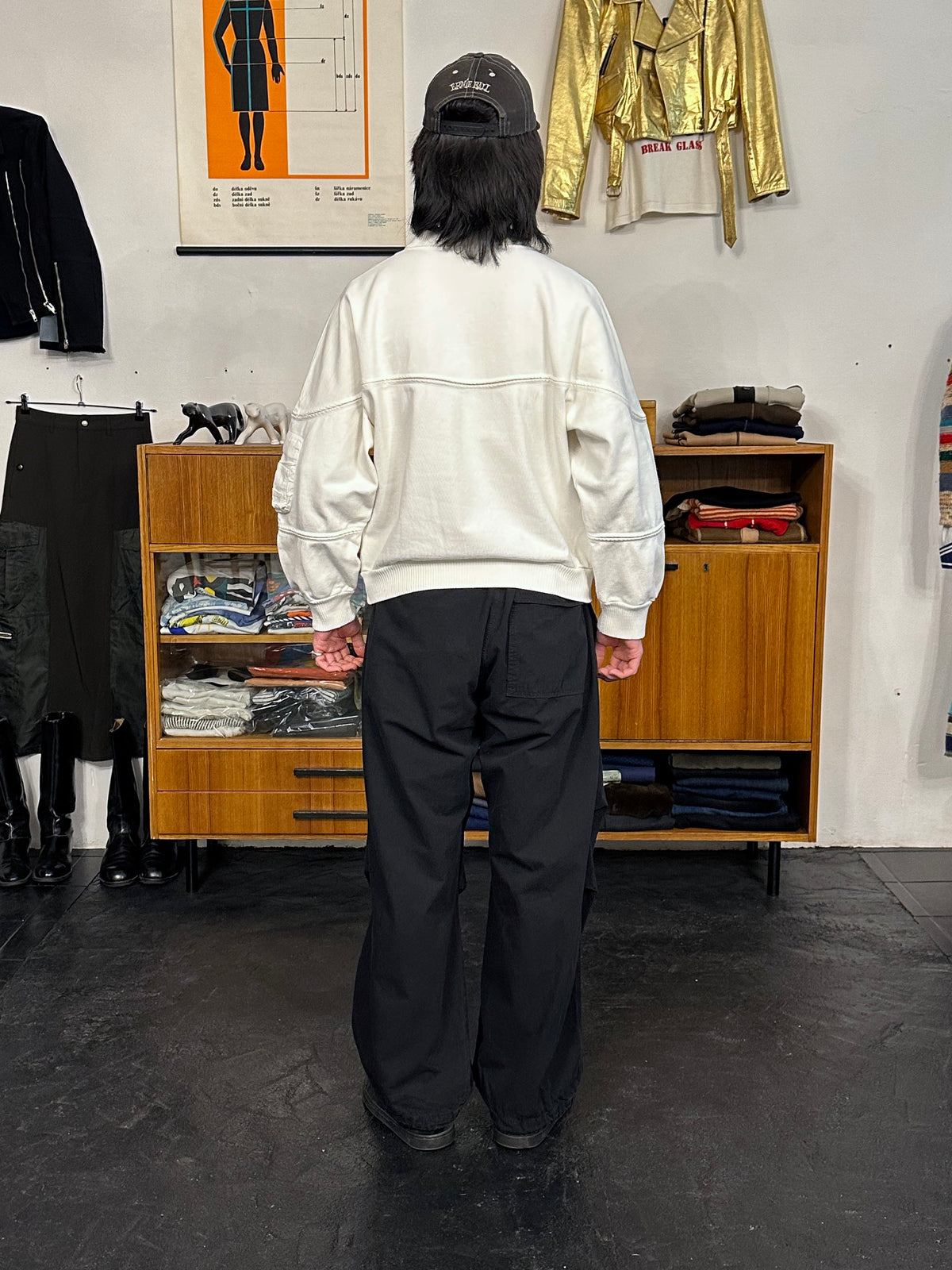 1980s-90s Puma Cotton top - M-L