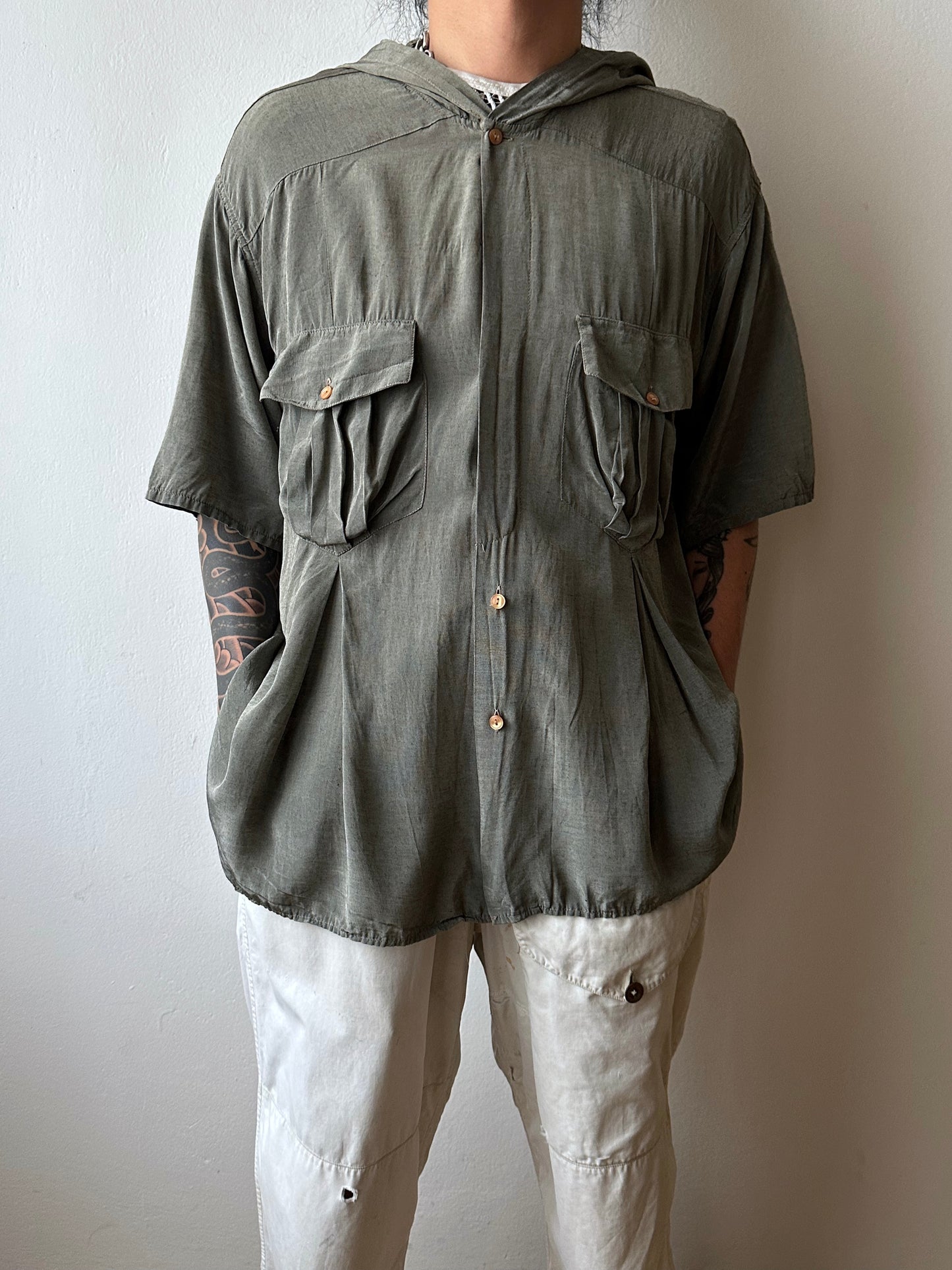 1980s Italy Viscosa shirt