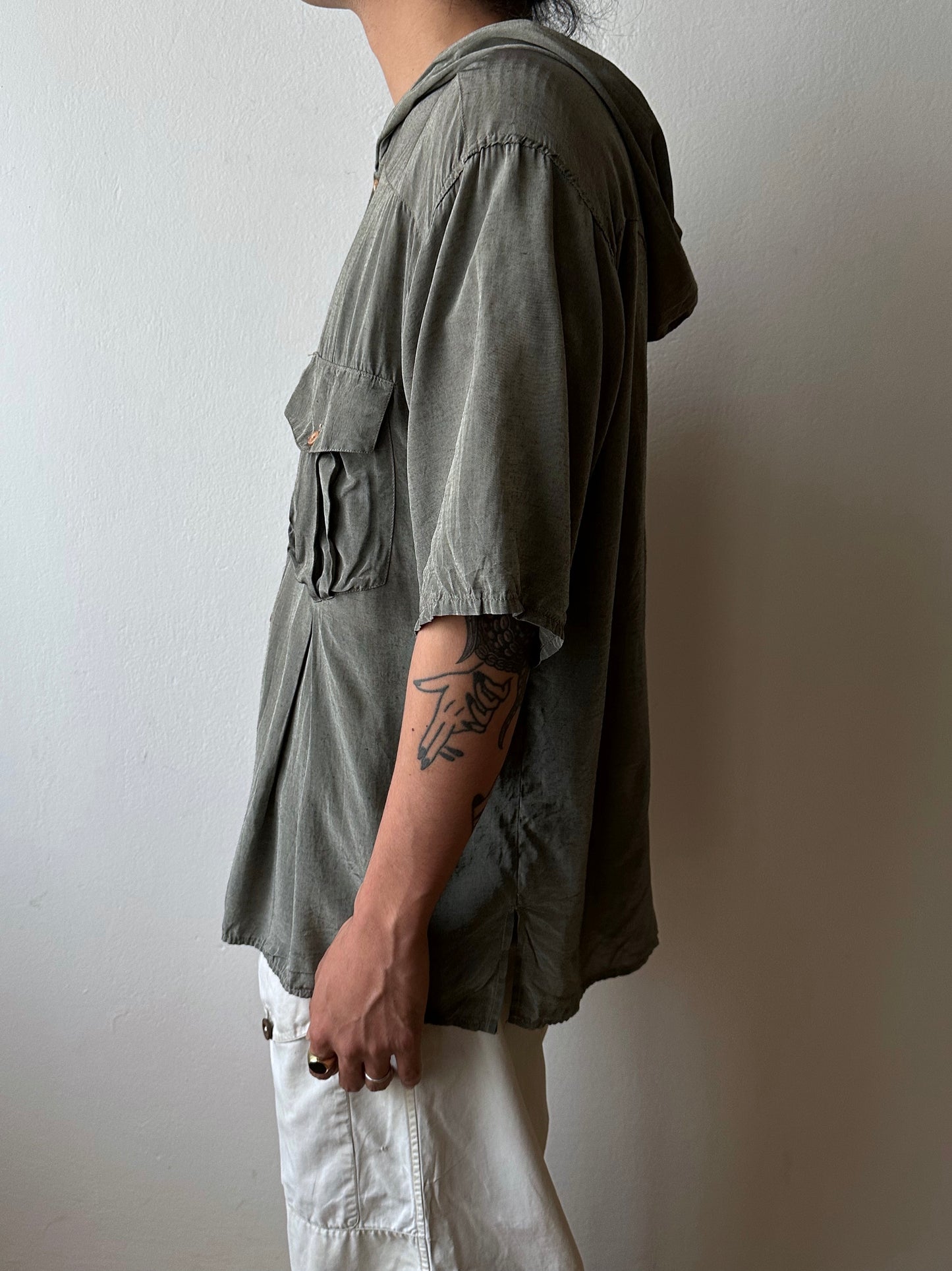 1980s Italy Viscosa shirt