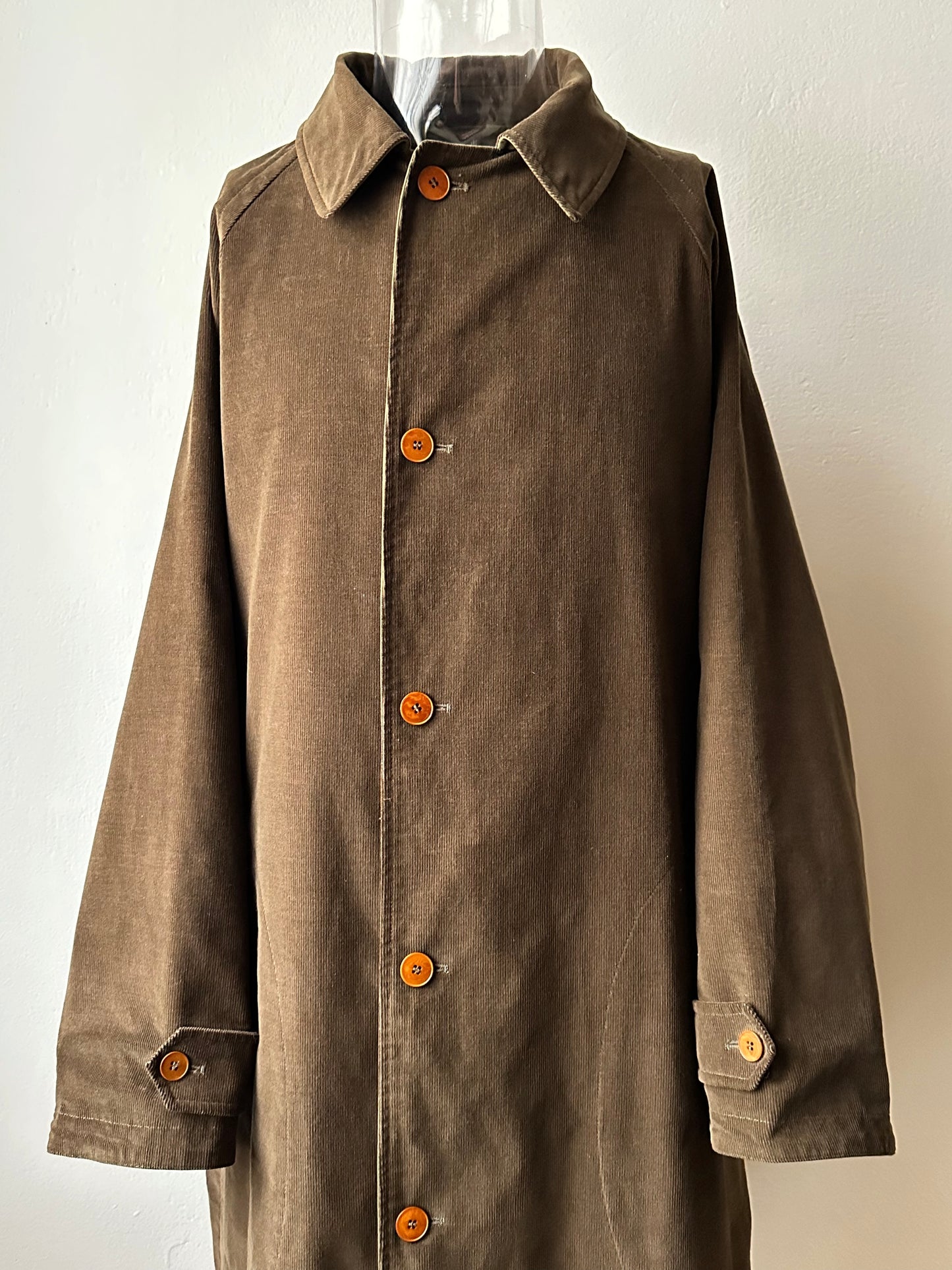 AW'90 1990's CP COMPANY Massimo osti reversible coat リバーシブル コート Vintage Toto Praha Vintage clothing store Antique shop Made in Italy Stone Island ストーンアイランド マッシモオスティ ヴィンテージ 古着屋 ユーロ古着 ヨーロッパ古着 90年代 Cotton Nylon コットン ナイロン コーデュロイ 90年 秋冬 Prague プラハ Rare レア Archive 