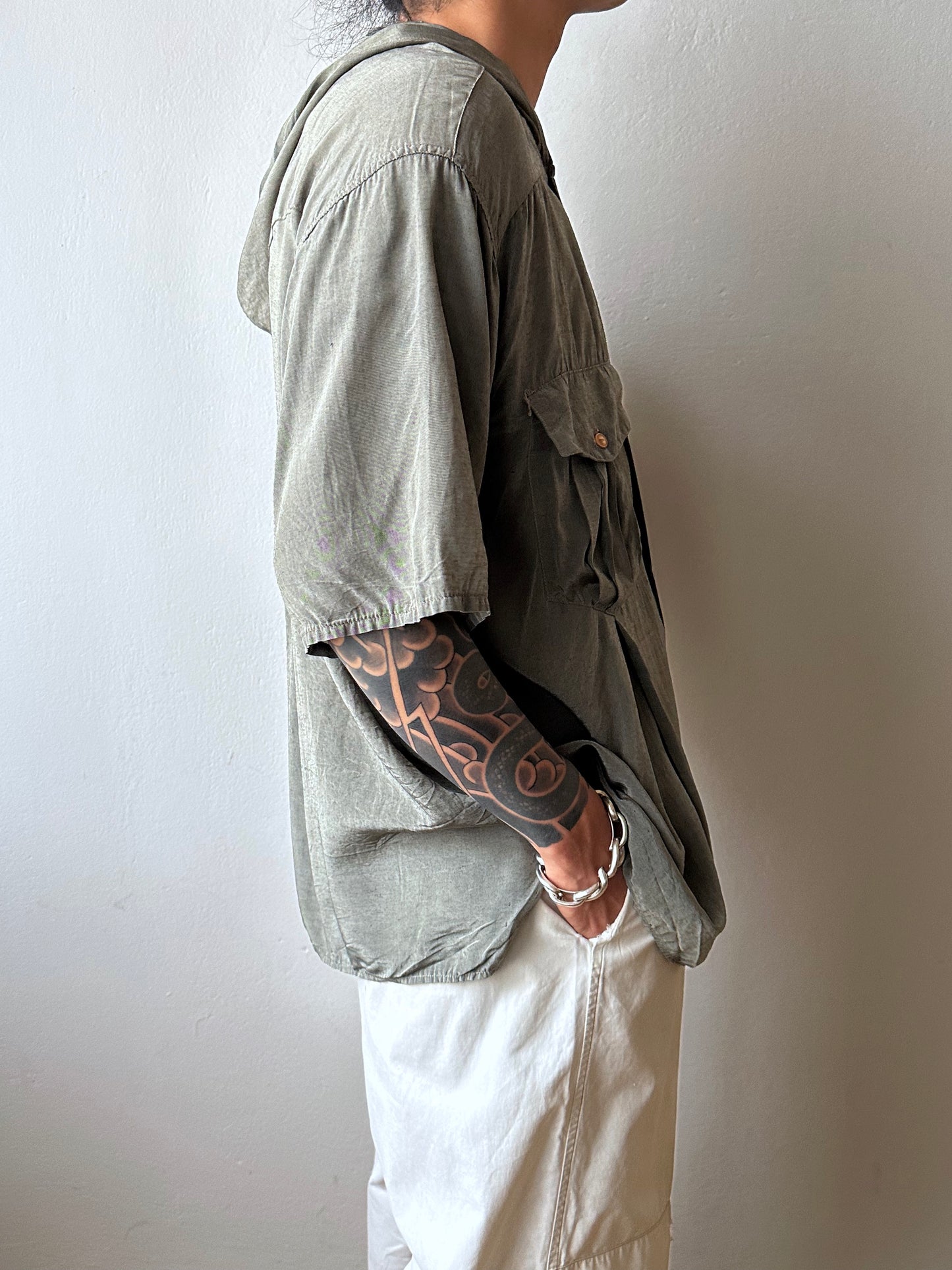 1980s Italy Viscosa shirt