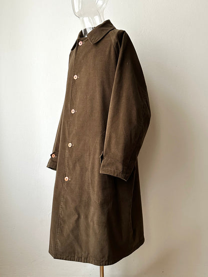 AW'90 1990's CP COMPANY Massimo osti reversible coat リバーシブル コート Vintage Toto Praha Vintage clothing store Antique shop Made in Italy Stone Island ストーンアイランド マッシモオスティ ヴィンテージ 古着屋 ユーロ古着 ヨーロッパ古着 90年代 Cotton Nylon コットン ナイロン コーデュロイ 90年 秋冬 Prague プラハ Rare レア Archive 