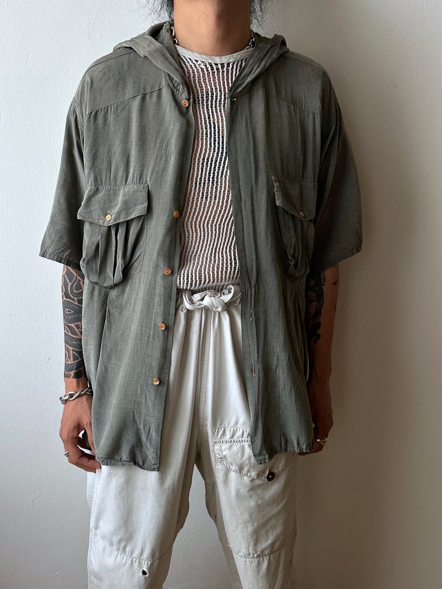 1980s Italy Viscosa shirt