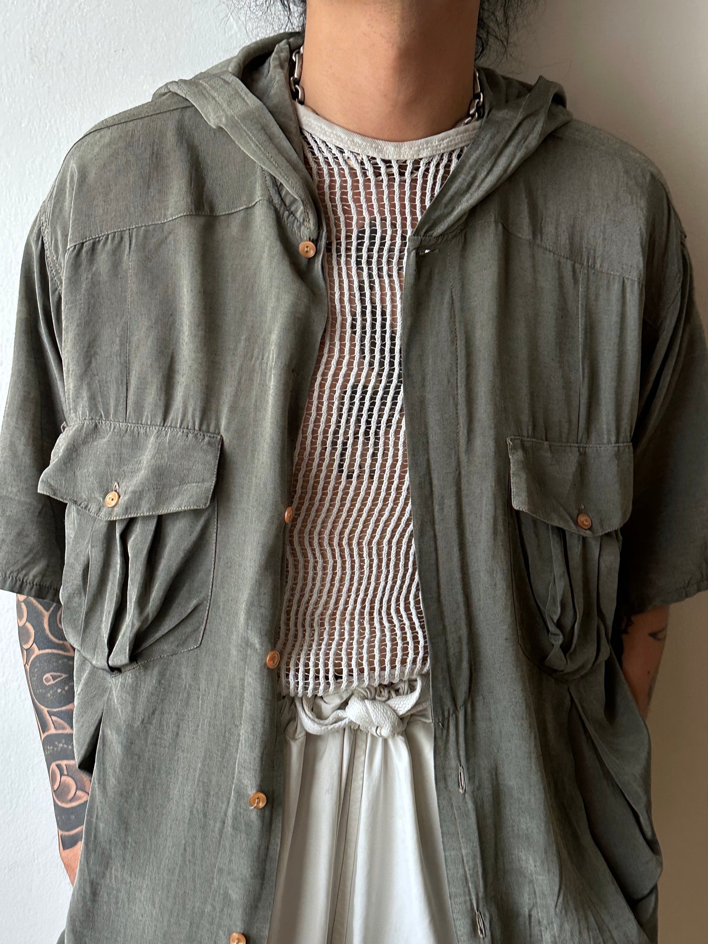 1980s Italy Viscosa shirt