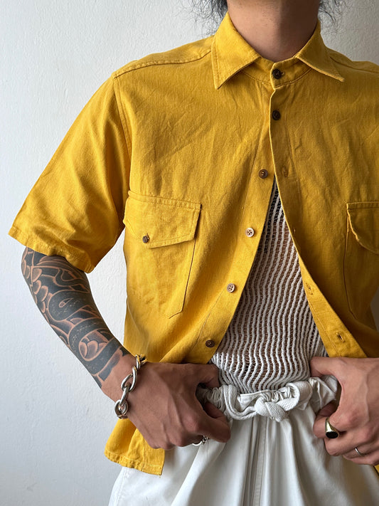 1980s Linen shirt