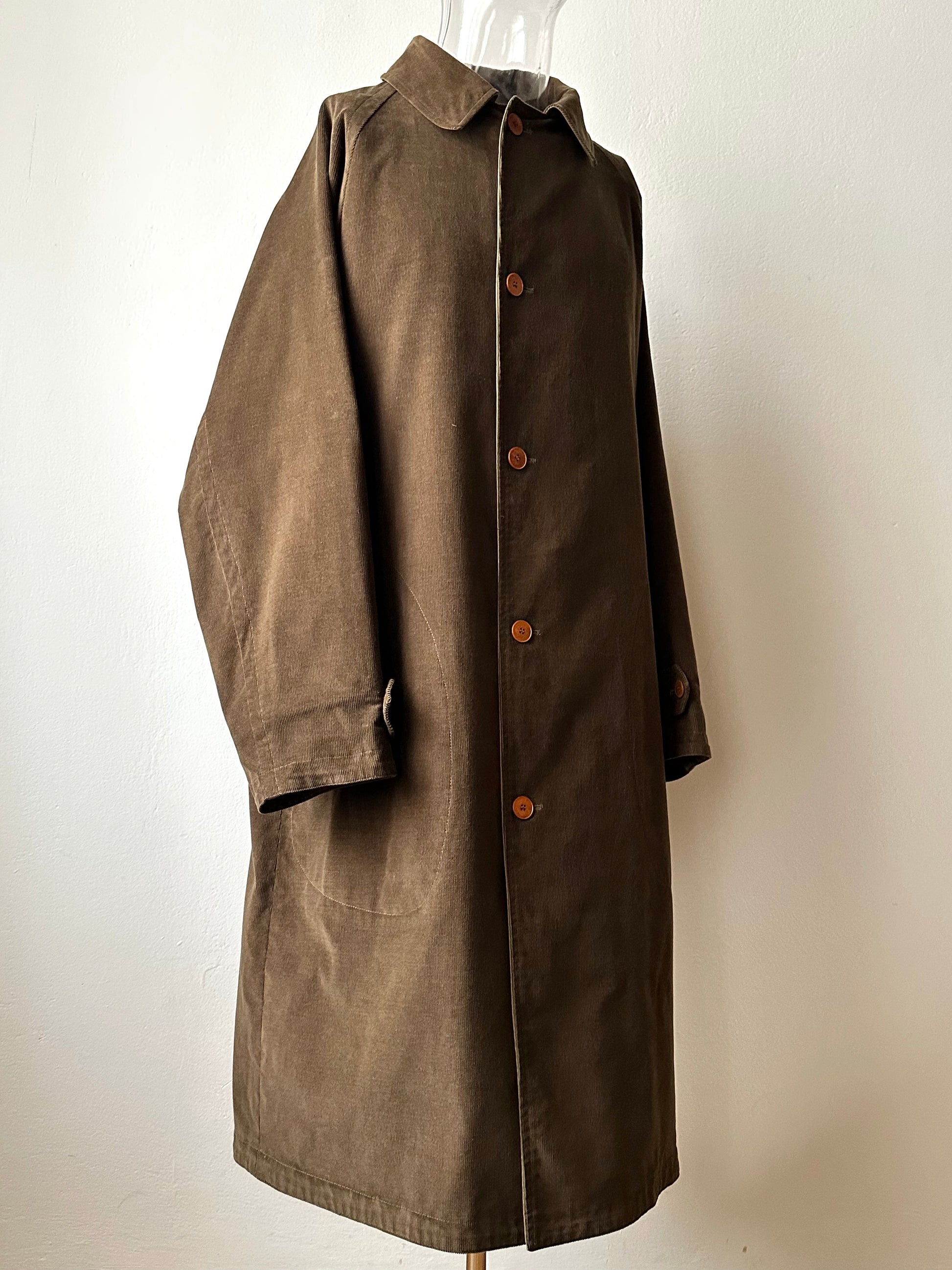 AW'90 1990's CP COMPANY Massimo osti reversible coat リバーシブル コート Vintage Toto Praha Vintage clothing store Antique shop Made in Italy Stone Island ストーンアイランド マッシモオスティ ヴィンテージ 古着屋 ユーロ古着 ヨーロッパ古着 90年代 Cotton Nylon コットン ナイロン コーデュロイ 90年 秋冬 Prague プラハ Rare レア Archive 