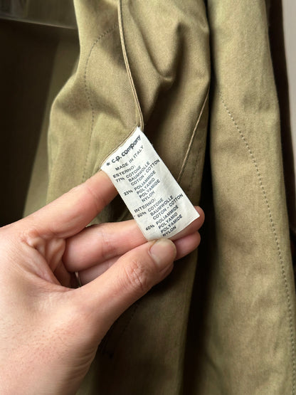 AW'90 1990's CP COMPANY Massimo osti reversible coat リバーシブル コート Vintage Toto Praha Vintage clothing store Antique shop Made in Italy Stone Island ストーンアイランド マッシモオスティ ヴィンテージ 古着屋 ユーロ古着 ヨーロッパ古着 90年代 Cotton Nylon コットン ナイロン コーデュロイ 90年 秋冬 Prague プラハ Rare レア Archive 