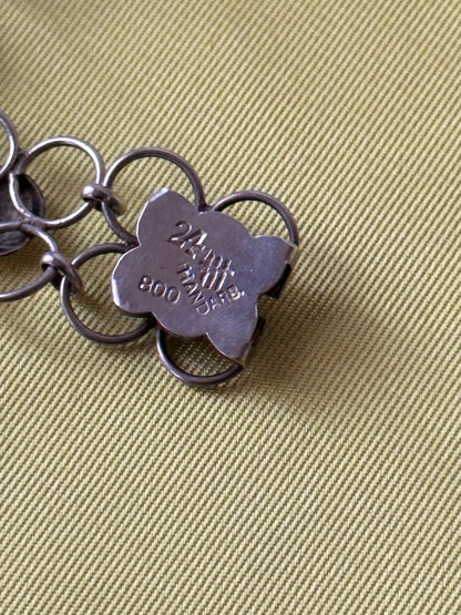 German vintage handarb flower