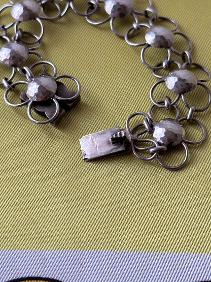 German vintage handarb flower