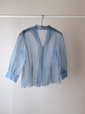 France vintage water blouse