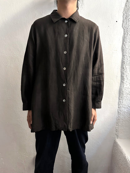 French linen shirt