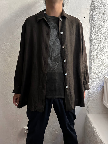 French linen shirt