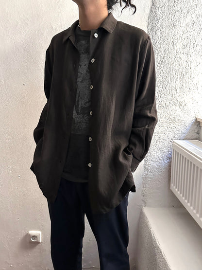 French linen shirt