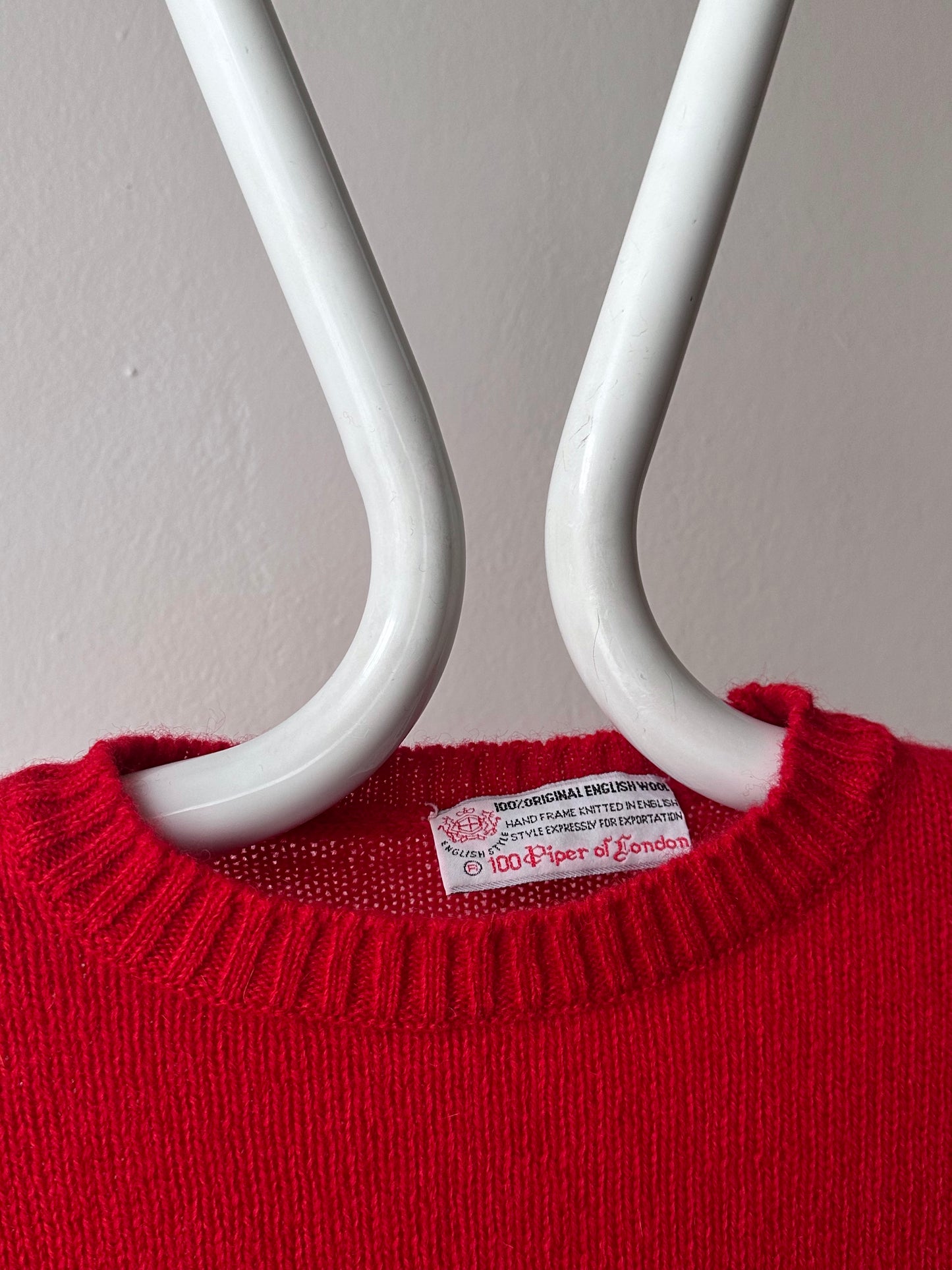 Vintage Wool Jumper, England