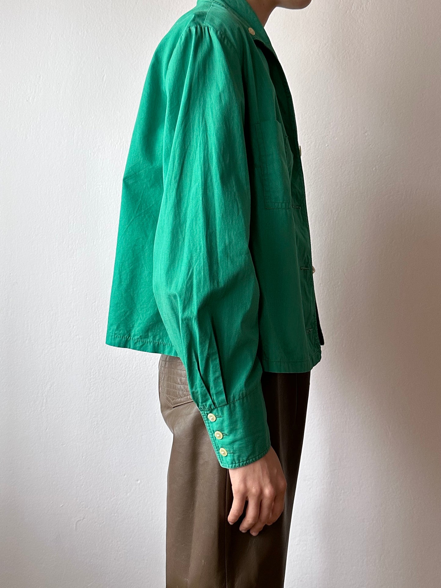 70s green work shirts