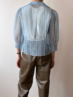 France vintage water blouse