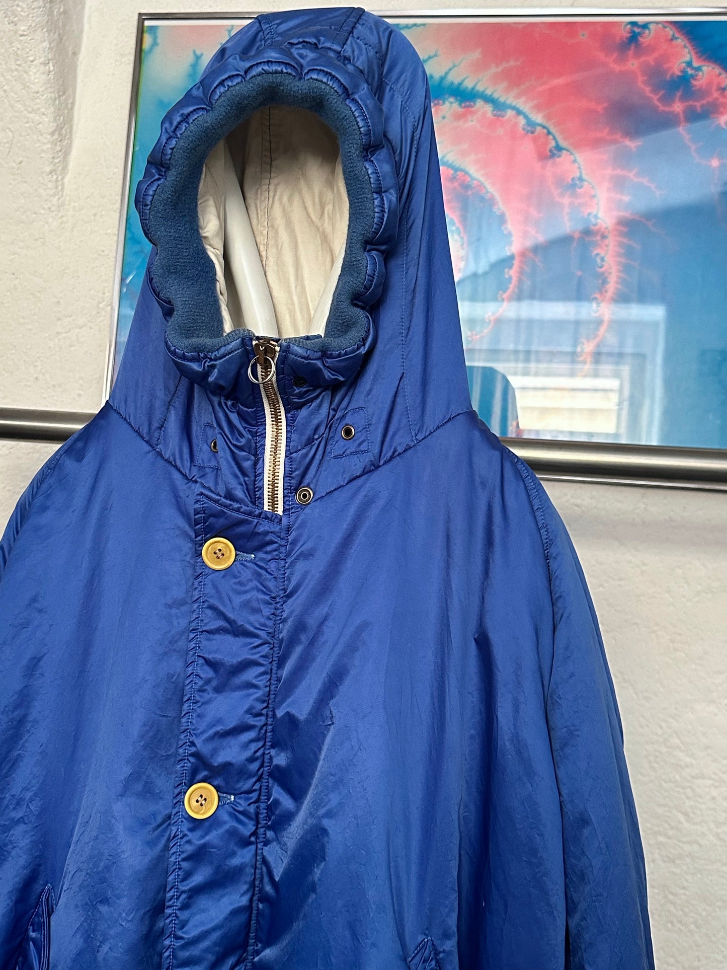 AW'85 C.P. COMPANY Bomber Jacket Massimo osti マッシモオスティ 80年代 85年 1985 1985's Made in Italy Toto Praha Vintage clothing shop Antique shop 古着屋 プラハ Showroom appointment Prague ユーロ古着 ヨーロッパ古着 古着卸 ヴィンテージ