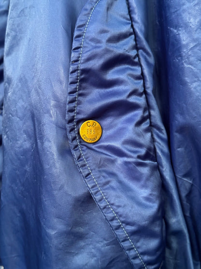 AW'85 C.P. COMPANY Bomber Jacket Massimo osti マッシモオスティ 80年代 85年 1985 1985's Made in Italy Toto Praha Vintage clothing shop Antique shop 古着屋 プラハ Showroom appointment Prague ユーロ古着 ヨーロッパ古着 古着卸 ヴィンテージ