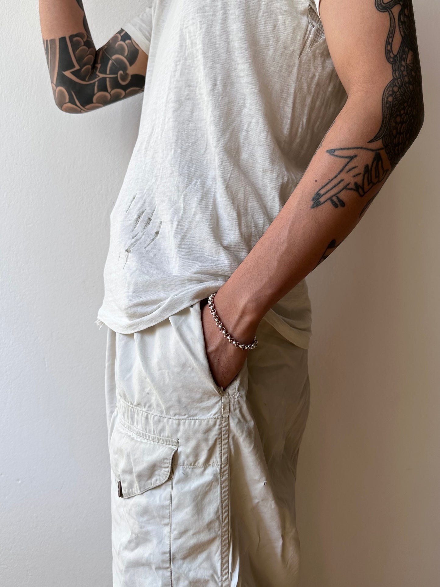 Rolo with toggle clasp bracelet