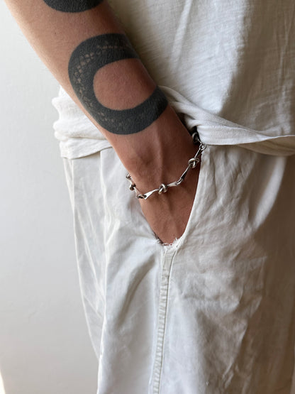 sterling 925 knot link chain