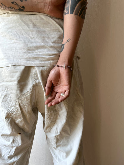 sterling 925 knot link chain