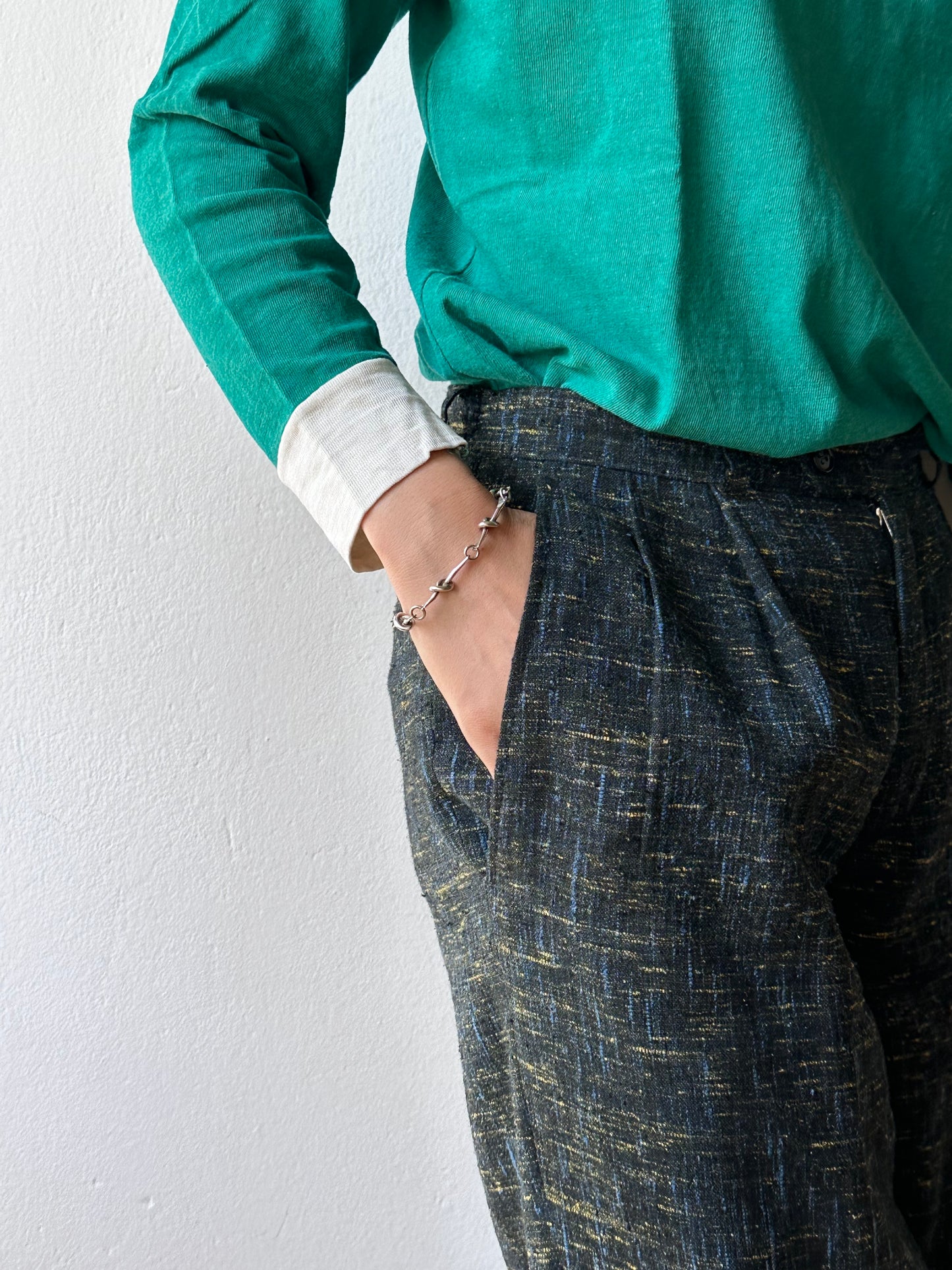 sterling 925 knot link chain