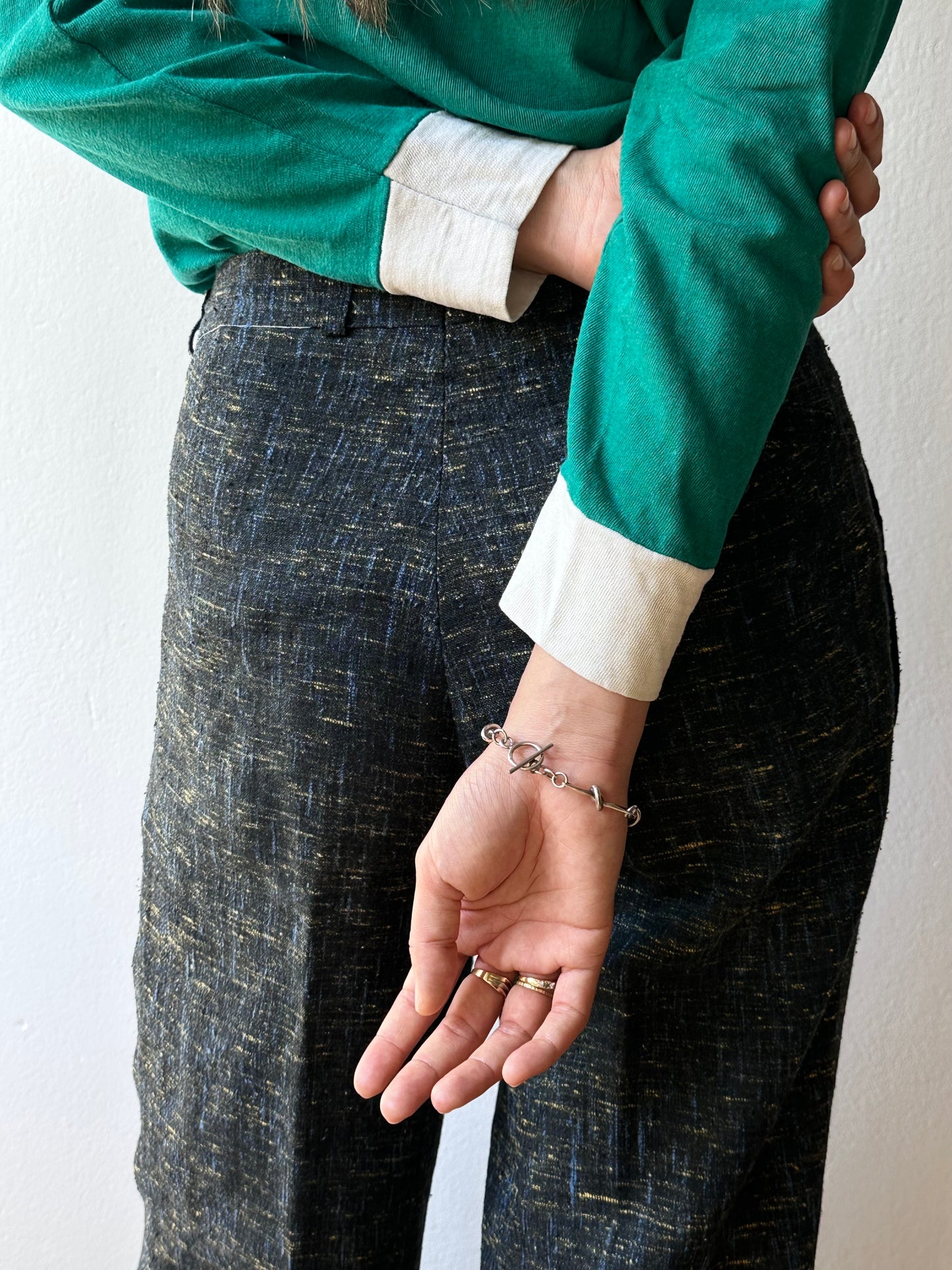 sterling 925 knot link chain