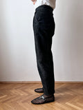 German suede leather trouser