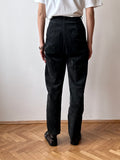 German suede leather trouser