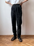 German suede leather trouser