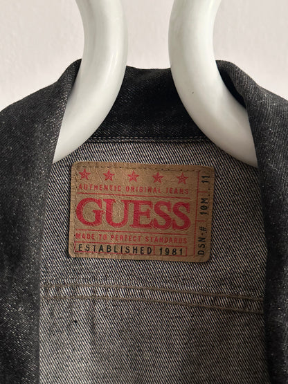 GUESS big black denim made in USA