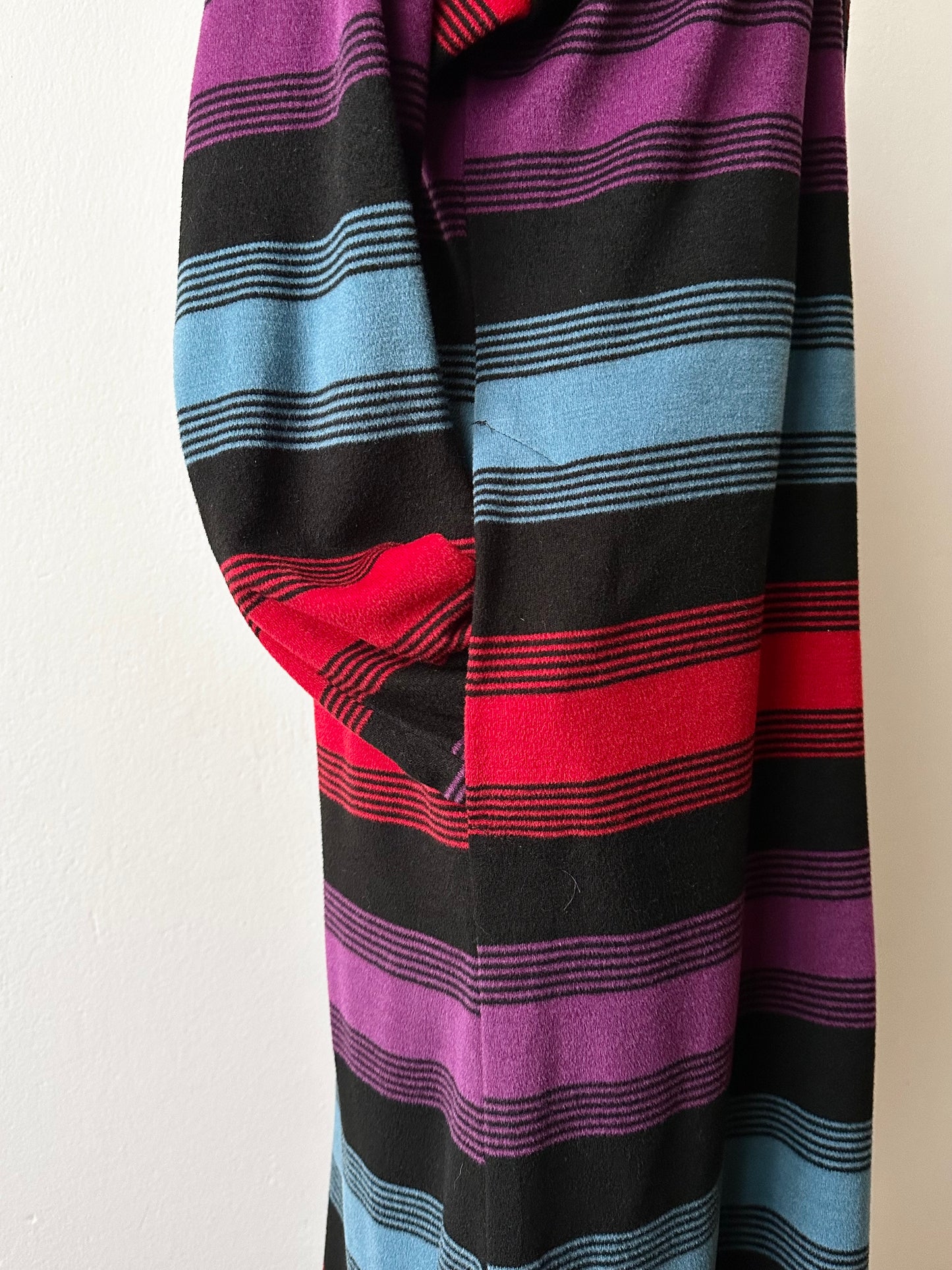 1980s Rasurel pile dress made in France