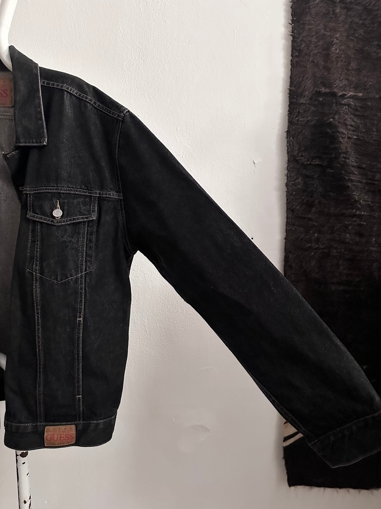 GUESS big black denim made in USA