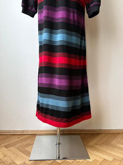 1980s Rasurel pile dress made in France