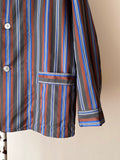 vintage pajama shirt 1960's 60's 60s 60年代 パジャマシャツ ヴィンテージ ユーロ古着 ヨーロッパ古着 開襟シャツ open collar shirt