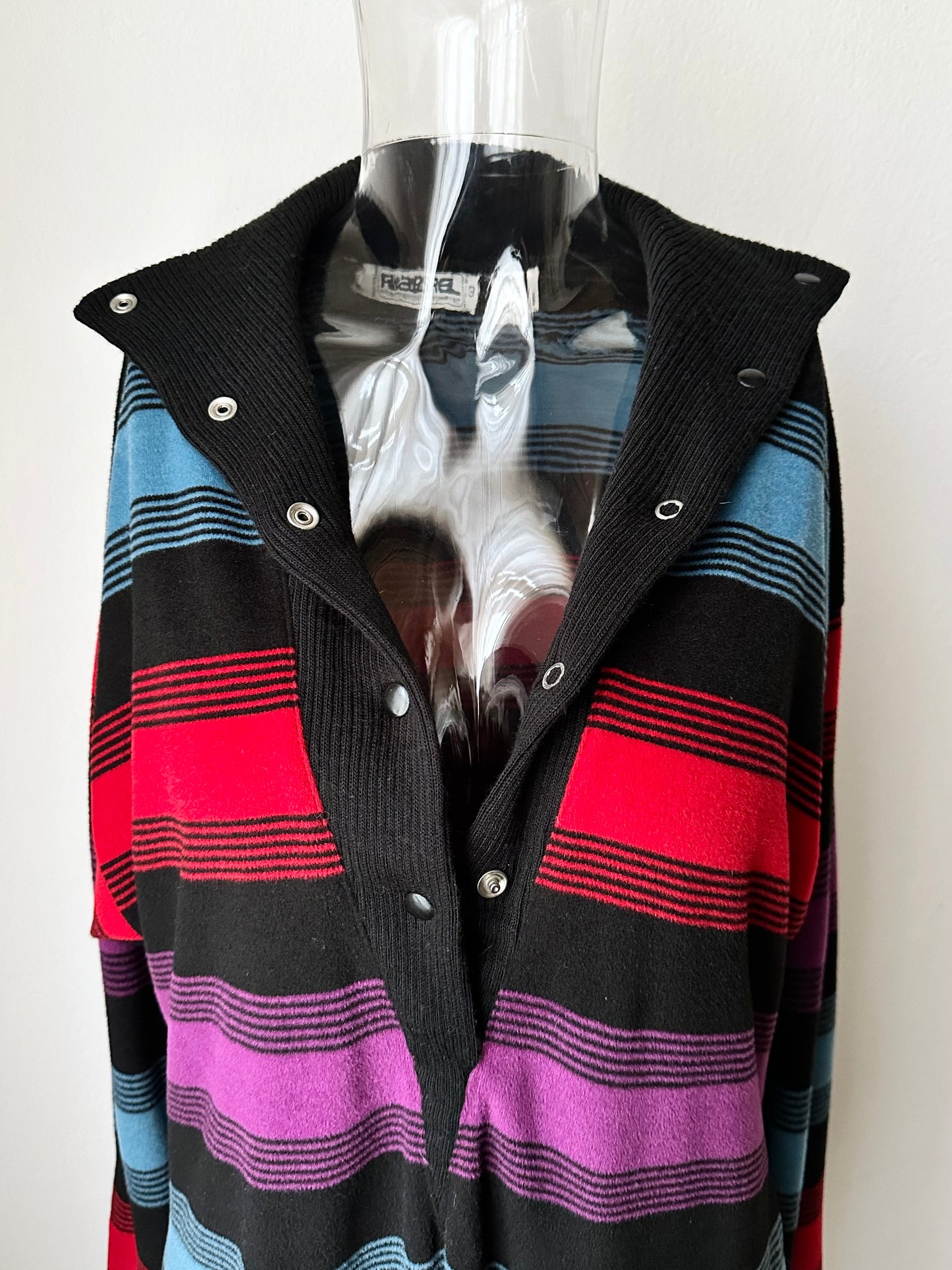 1980s Rasurel pile dress made in France