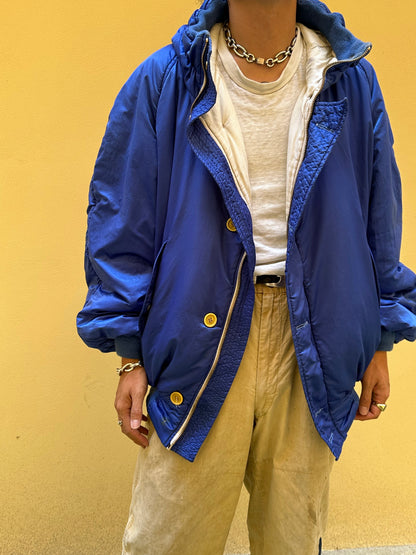 AW'85 C.P. COMPANY Bomber Jacket Massimo osti マッシモオスティ 80年代 85年 1985 1985's Made in Italy Toto Praha Vintage clothing shop Antique shop 古着屋 プラハ Showroom appointment Prague ユーロ古着 ヨーロッパ古着 古着卸 ヴィンテージ