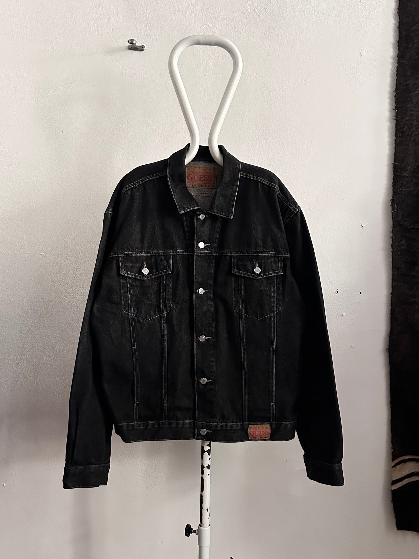 GUESS big black denim made in USA