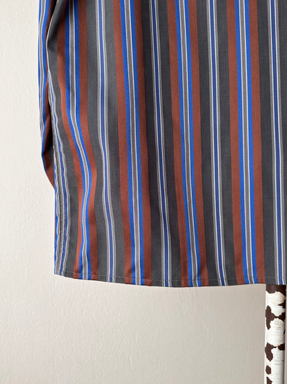 vintage pajama shirt 1960's 60's 60s 60年代 パジャマシャツ ヴィンテージ ユーロ古着 ヨーロッパ古着 開襟シャツ open collar shirt