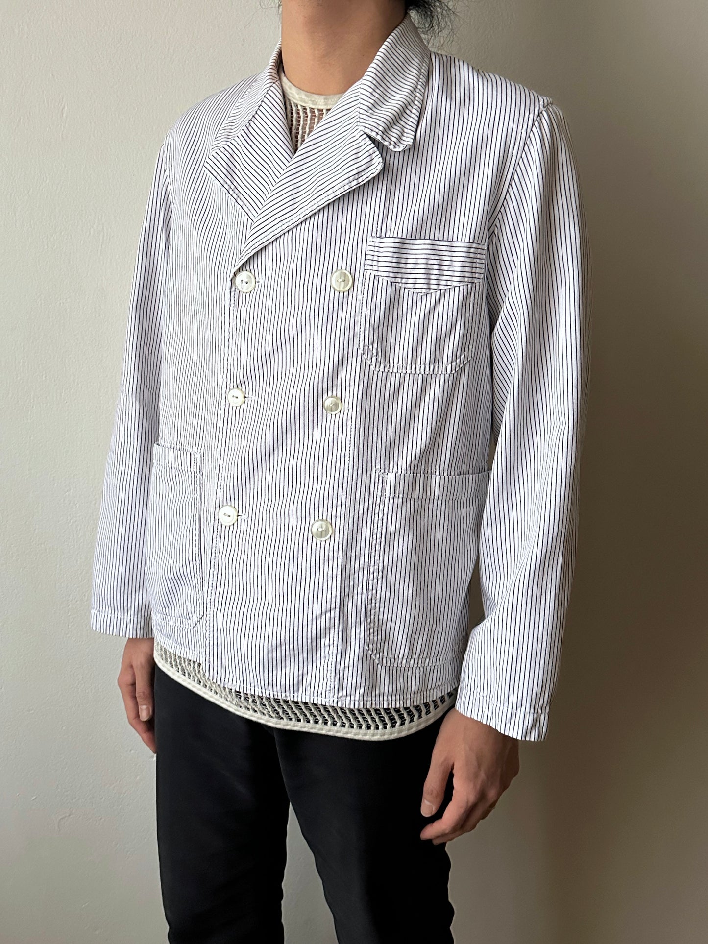 Vintage German Double-Breasted work jacket