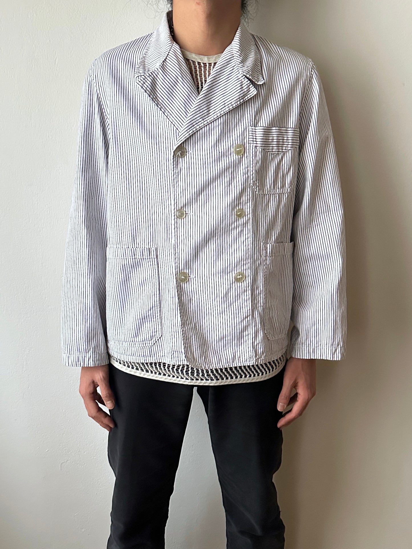 Vintage German Double-Breasted work jacket