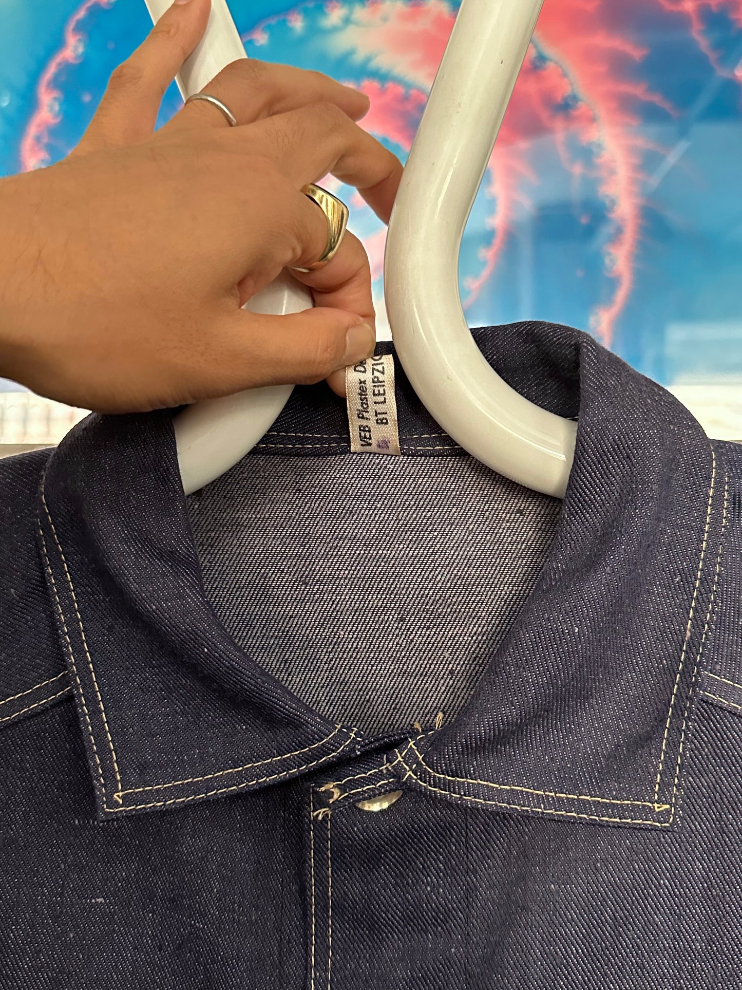 Vintage East German Denim Workwear Set-Up