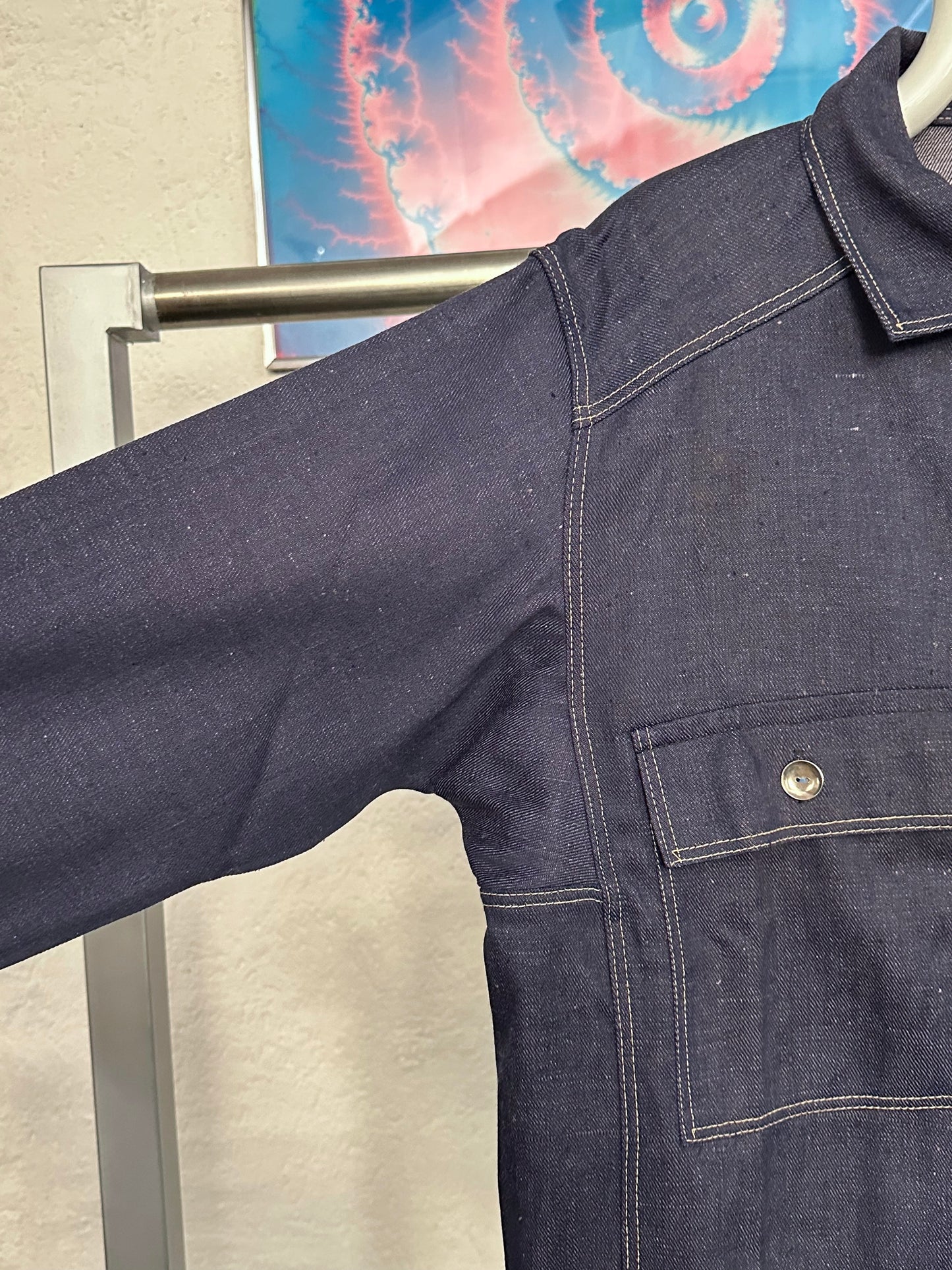 Vintage East German Denim Workwear Set-Up
