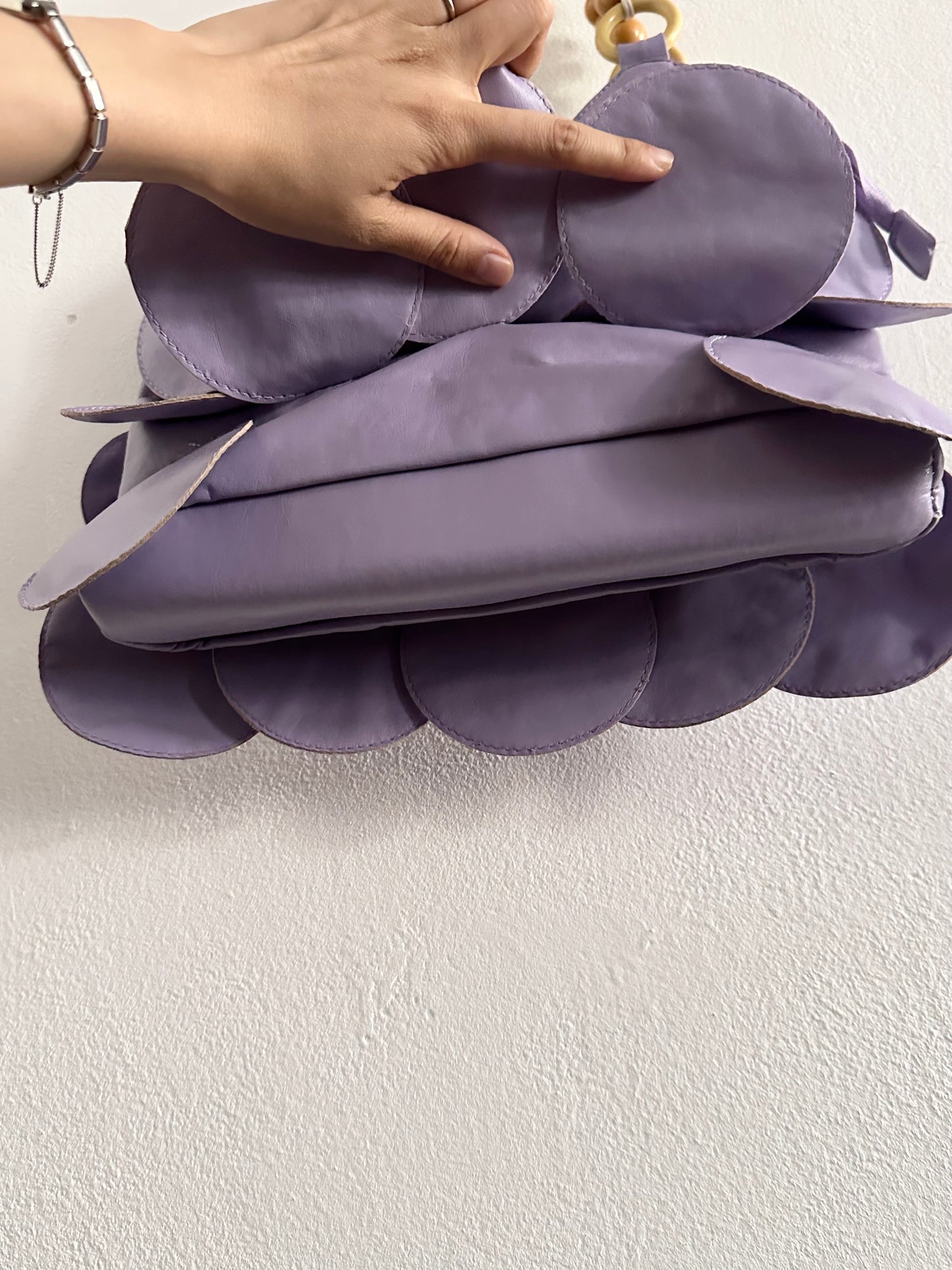 grapes hand bag