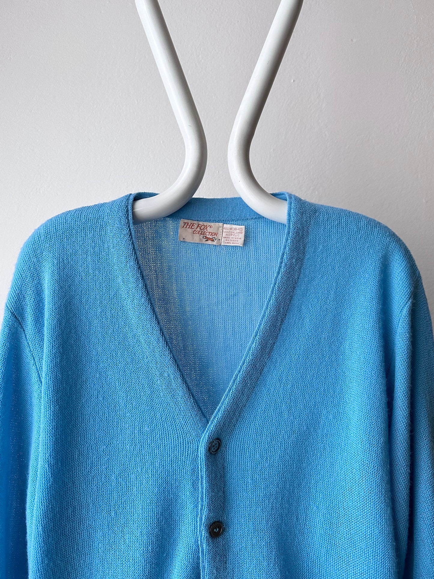 70s The Fox JC Penny acryl cardigan